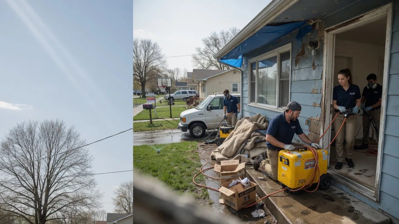 Basement Flood Cleanup in Riesel, TX near me